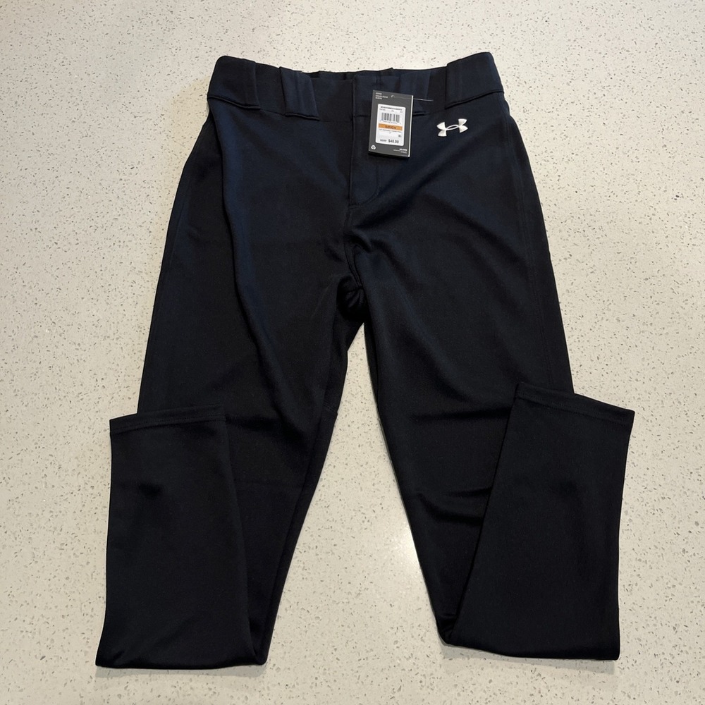 NEW Under Armour Gameday Vanish Baseball Pants Mens Small Baseball Black 1367350